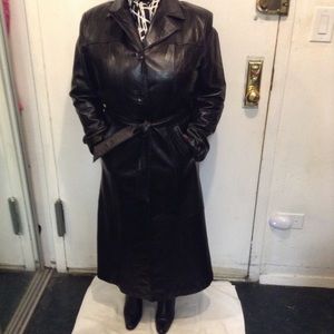 NWOT Wilsons Leather Trench Coat